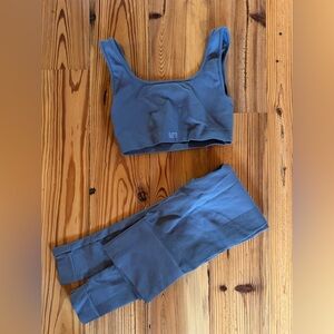 SET Active Ribbed Gray blue Sportswear